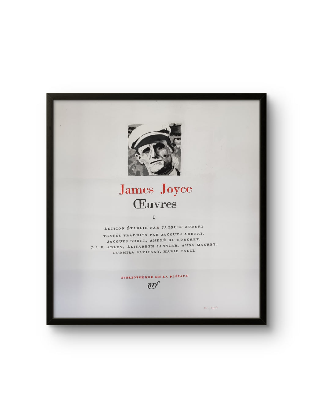Couverture Pléiade James Joyce