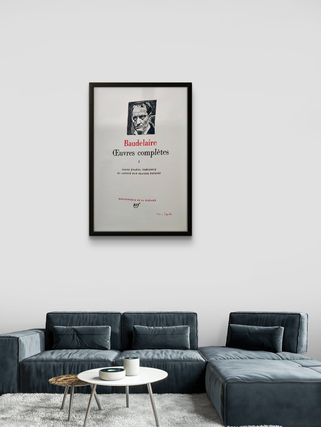 Couverture Pléiade Baudelaire