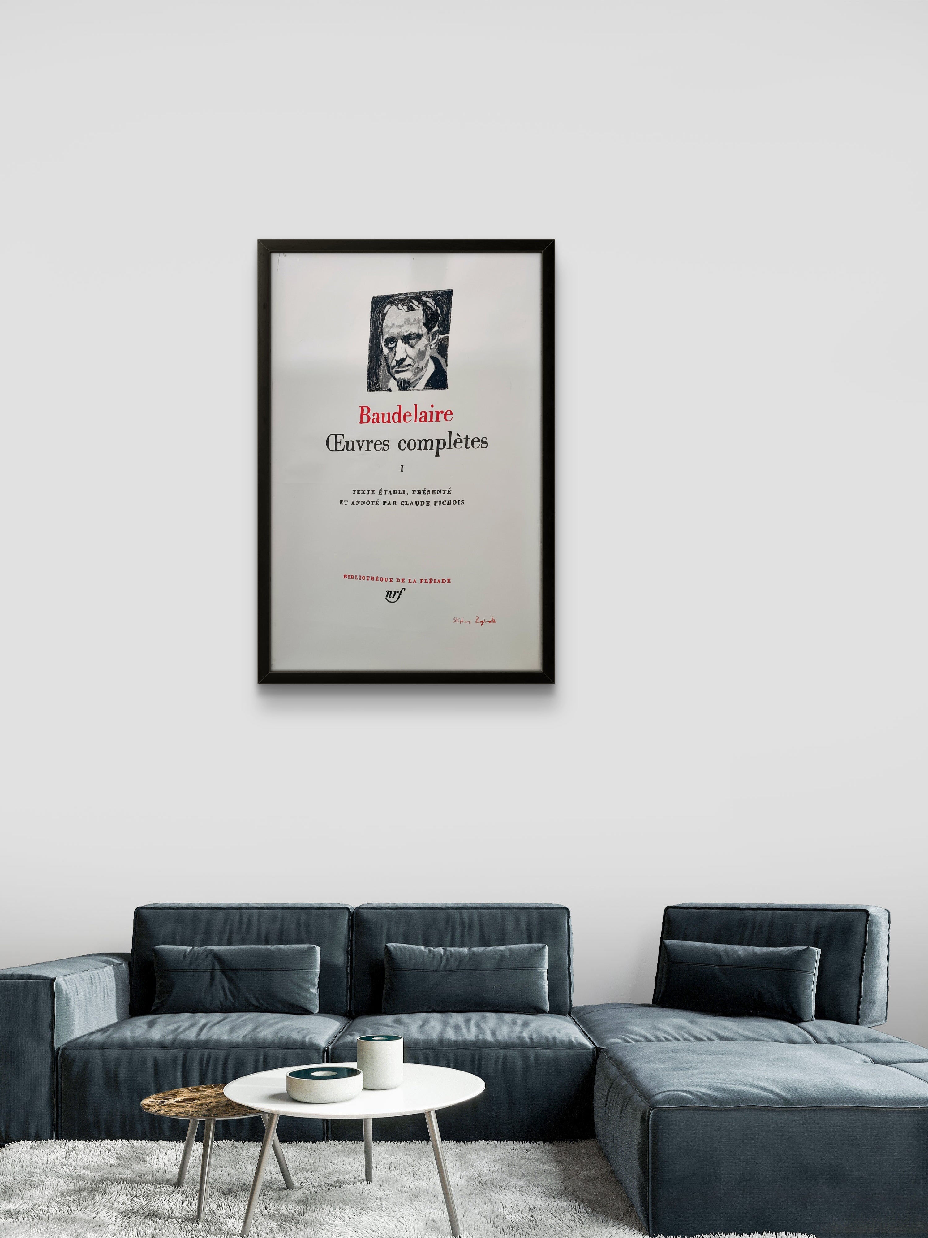Couverture Pléiade Baudelaire