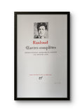 Couverture Pléiade Rimbaud