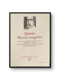 Couverture Pléiade Spinoza