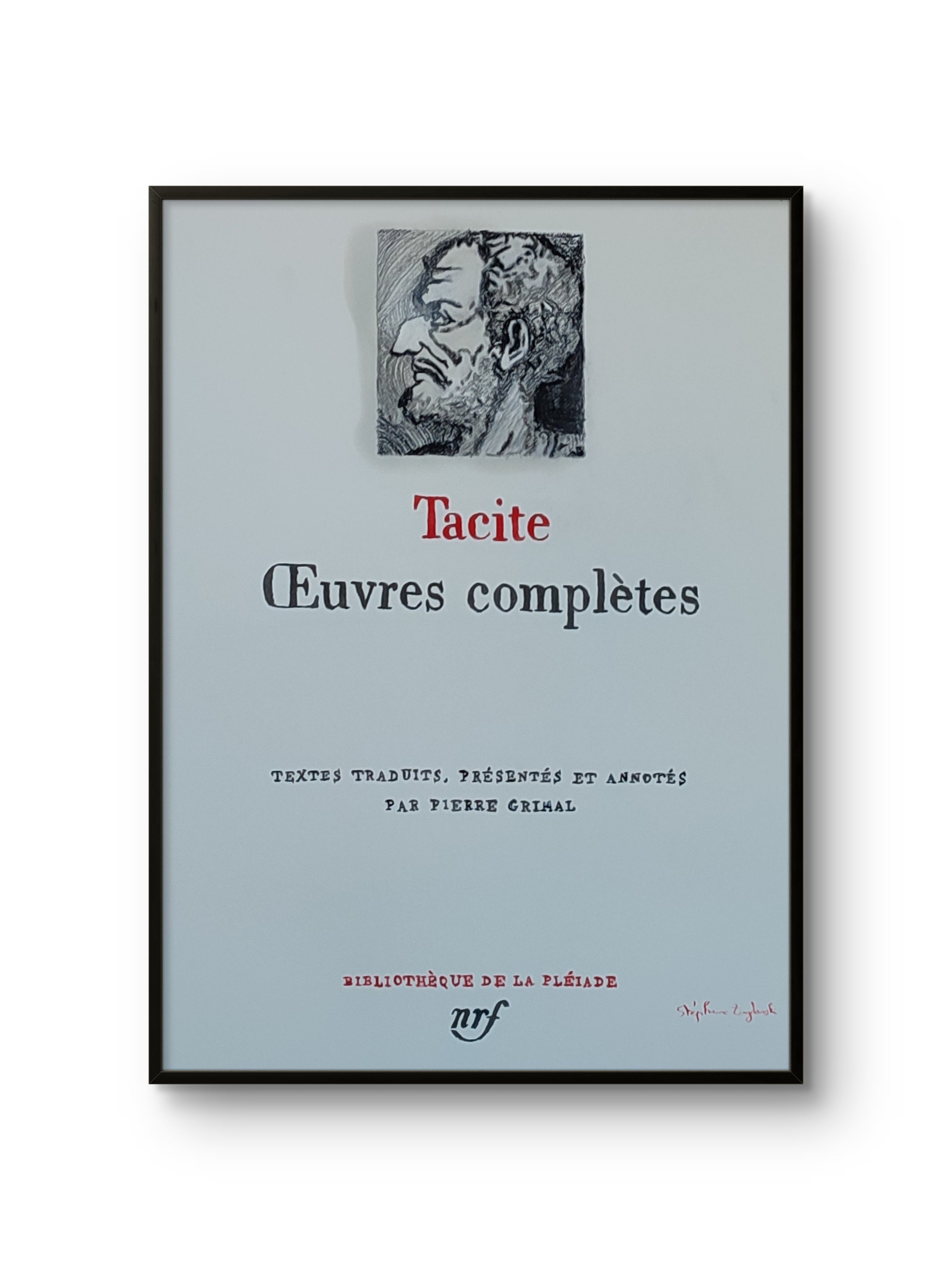 Couverture Pléiade Tacite