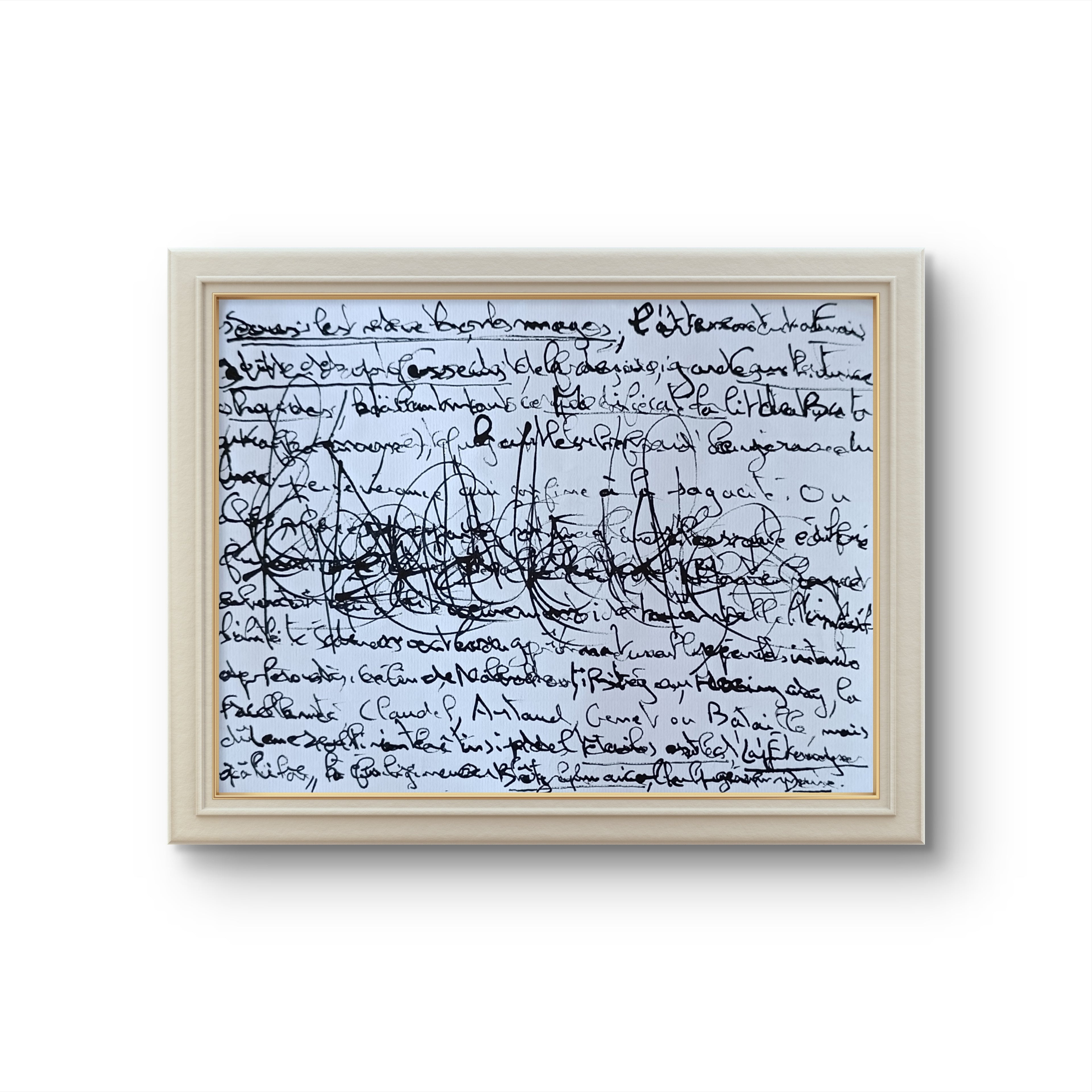 Mes Moires n°64, esquisse