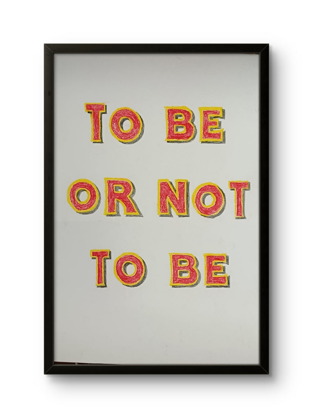 Logos "To be or not to be"