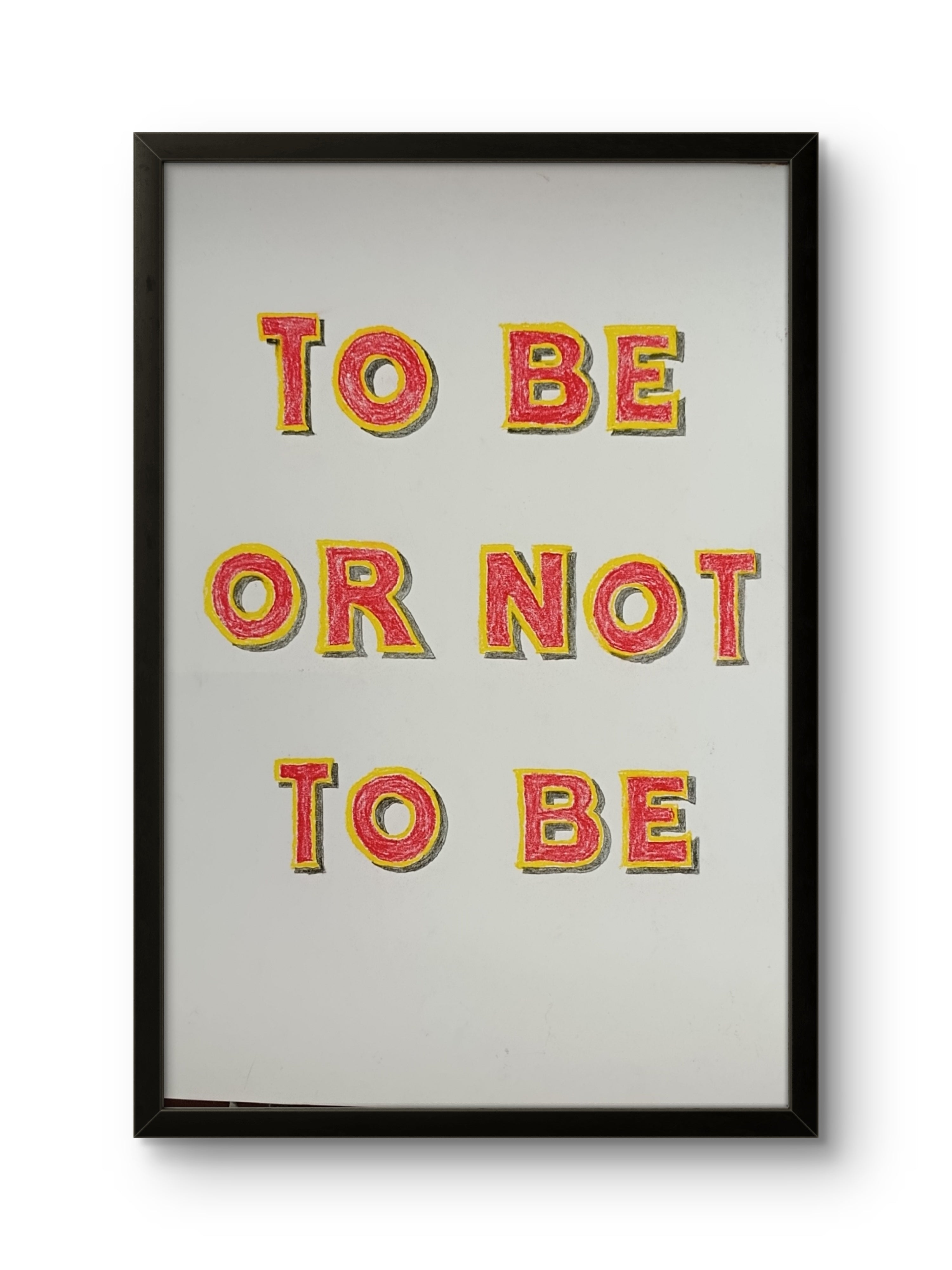 Logos "To be or not to be"