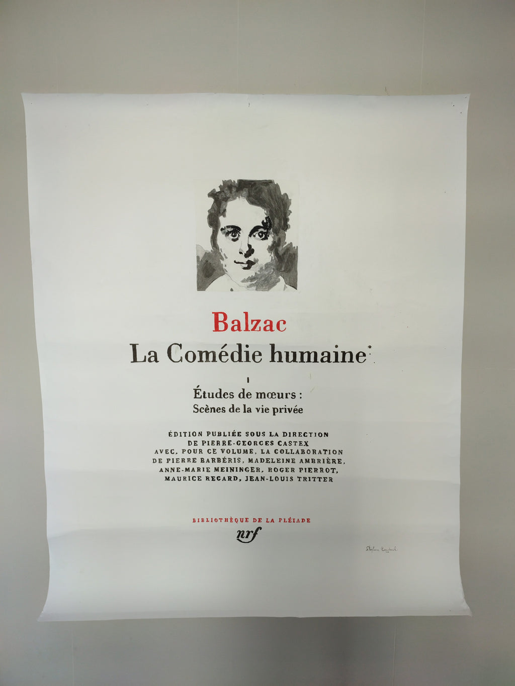 Couverture Pléiade Balzac
