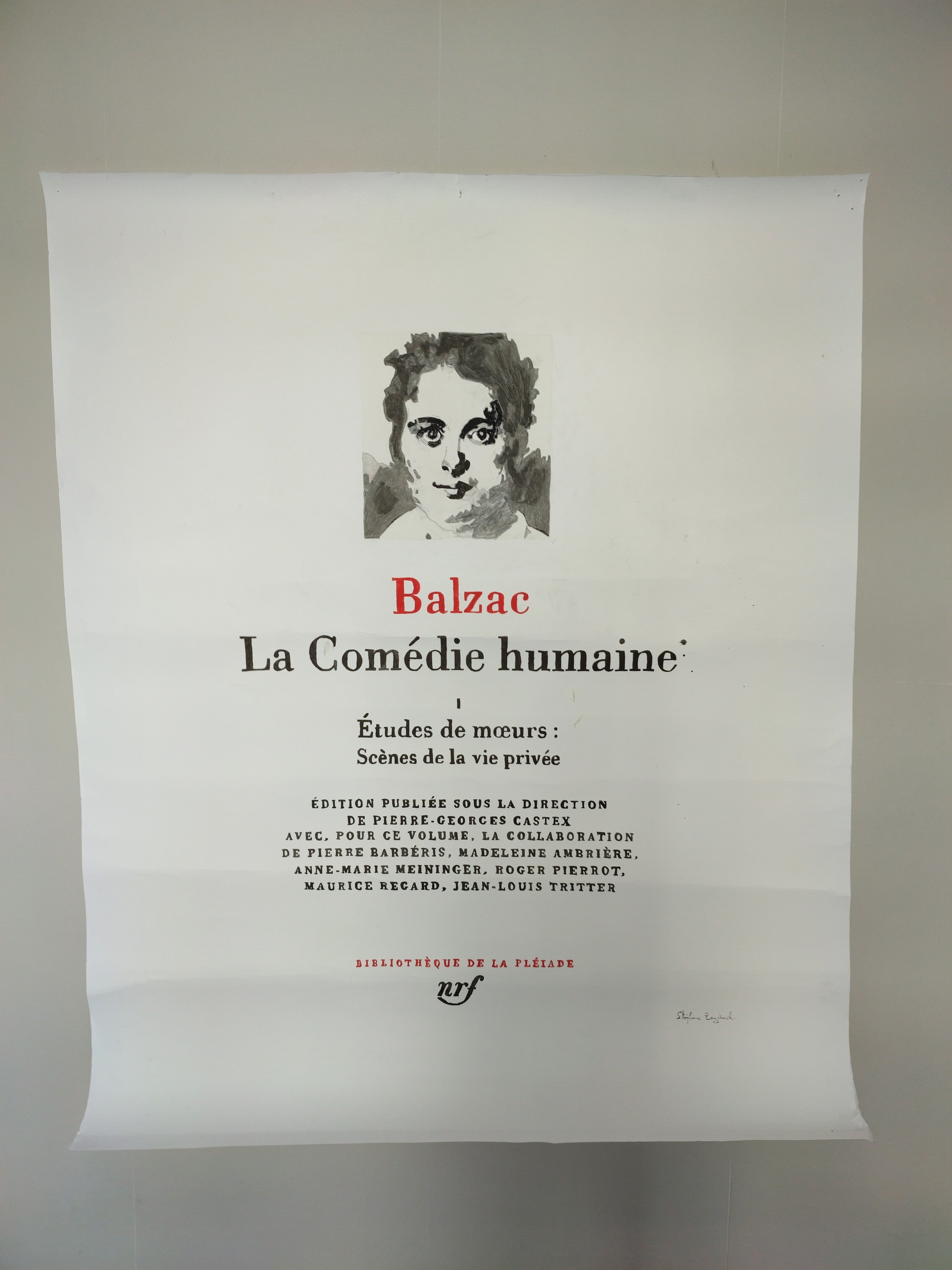 Couverture Pléiade Balzac