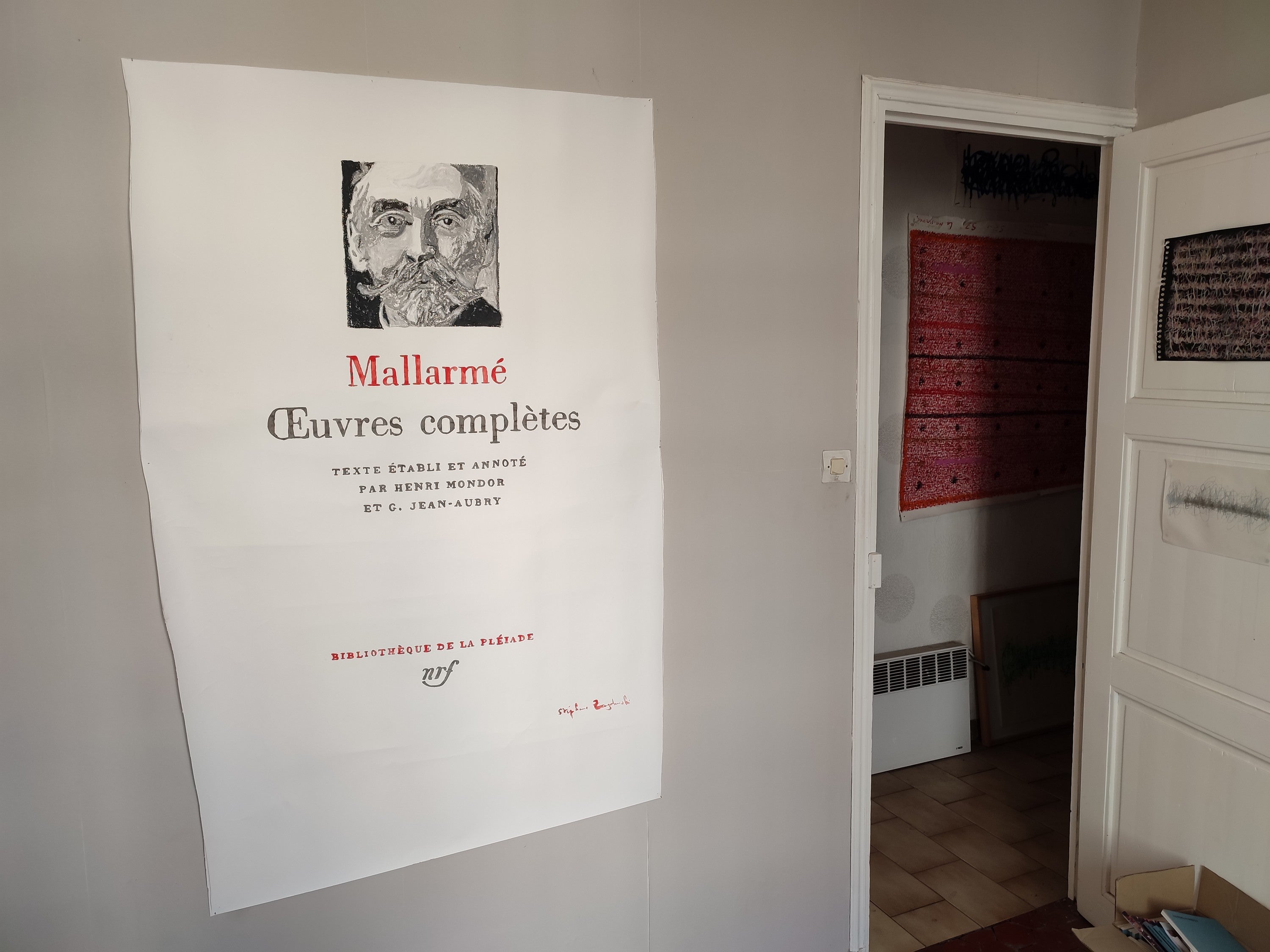 Couverture Pléiade Stéphane Mallarmé